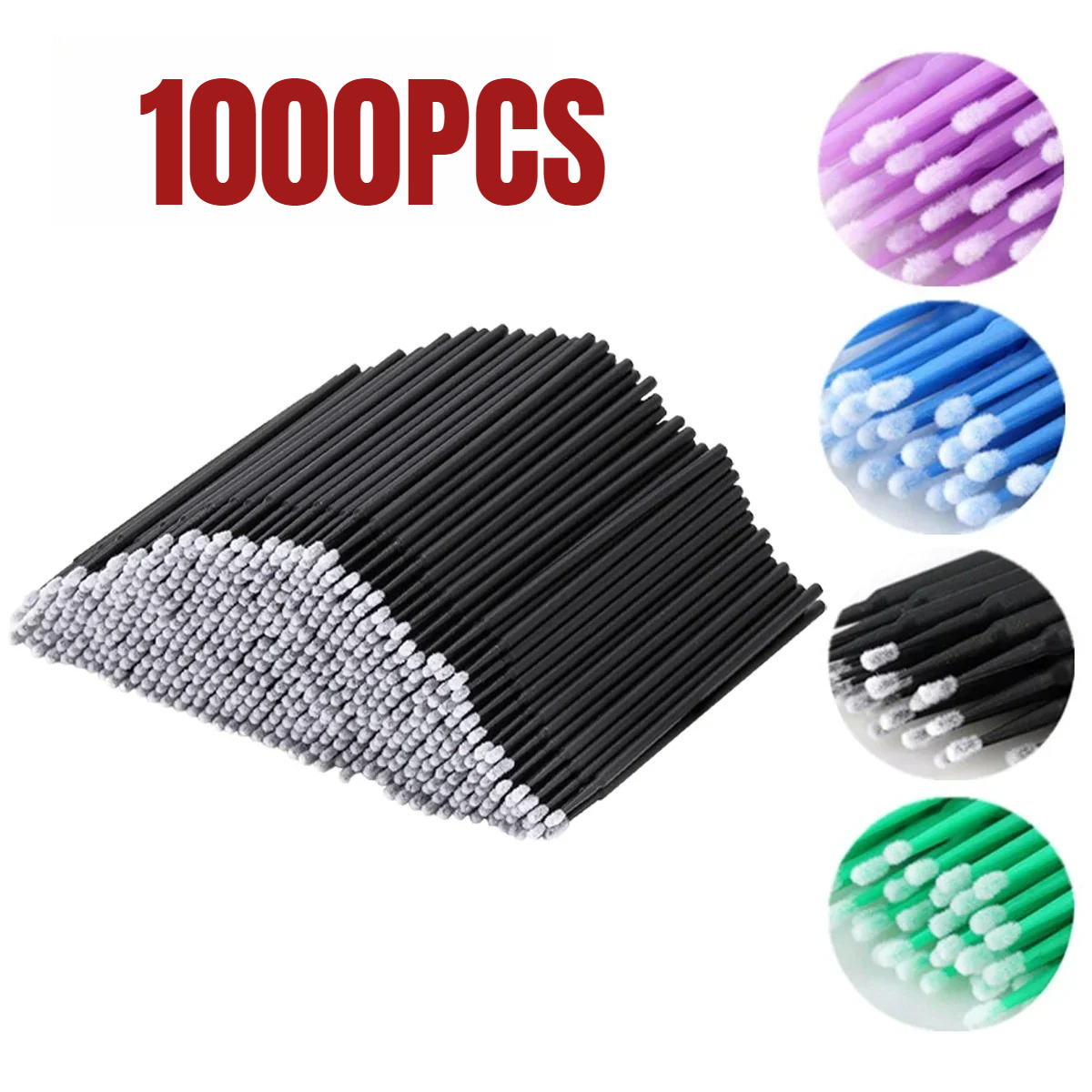 Beauty Makeup Products - Brosse de nettoyage de cils, 1000/500
