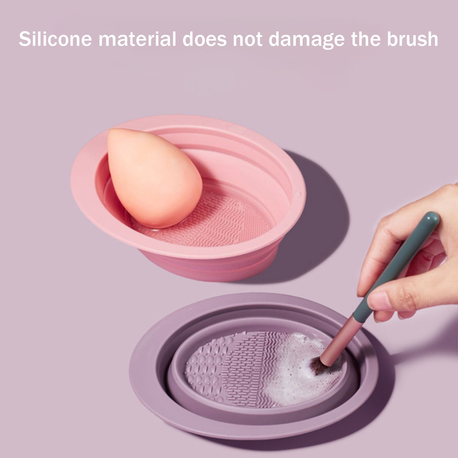 Beauty Makeup Products - Outil de nettoyage de pinceaux de