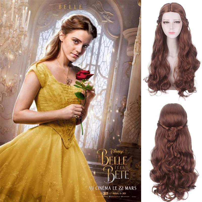 Beauty Hair Makeup - Perruque de cosplay La Belle et