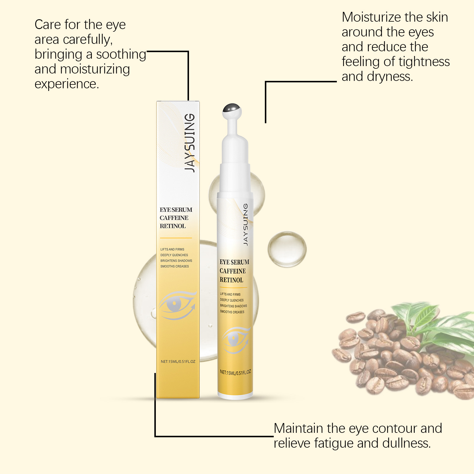 Rouleau de sérum pour les yeux - The Ordinary Serum Hyaluronic Acid avis et prix