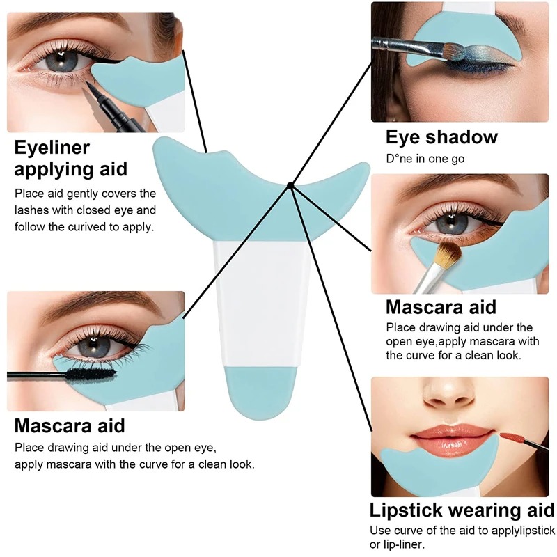 Pochoirs de maquillage en sili - Beauty Makeup Drawing avis et prix