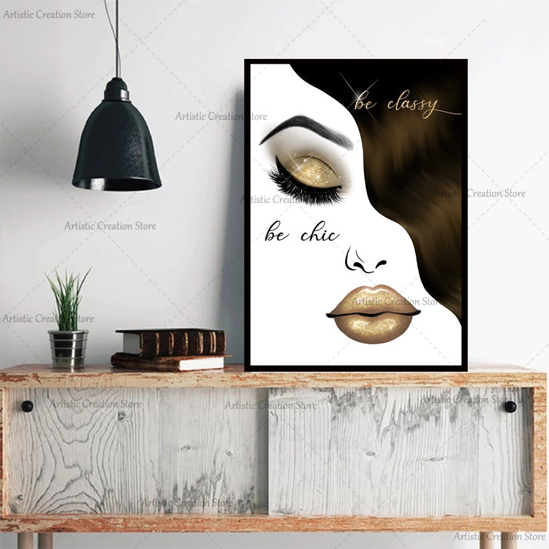 Affiches de Studio de miles à  - Beauty Makeup Drawing avis et prix