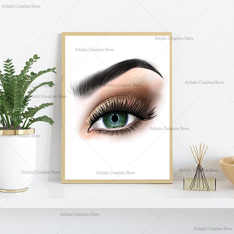 Affiches de Studio de miles à  - Beauty Makeup Drawing avis et prix