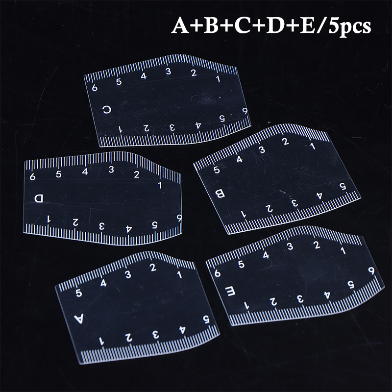 Lot de 5 pochoirs durables et  - Beauty Makeup Drawing avis et prix
