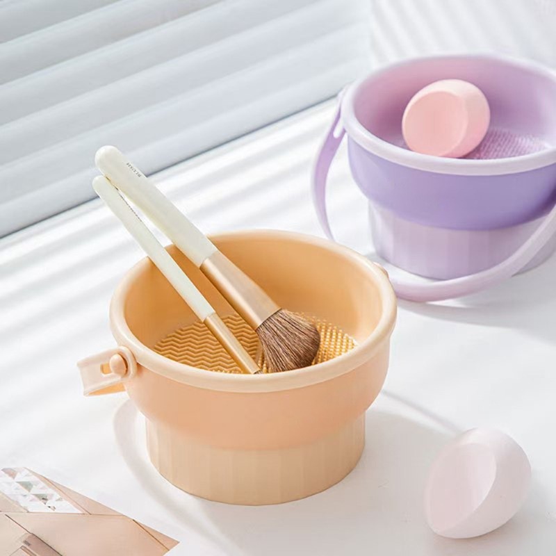 Brosse de maquillage en silico - Makeup Beauty Set avis et prix