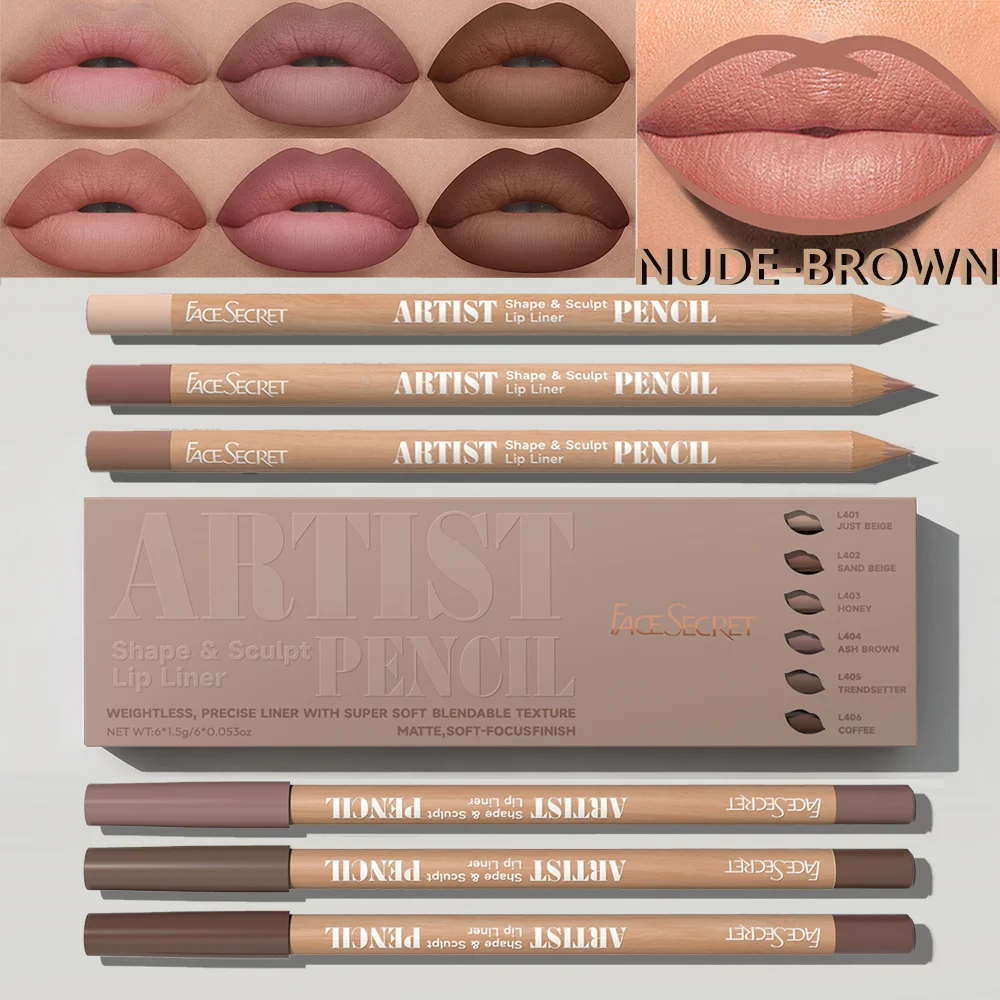 6 pièces ensemble artiste visa - Lip Liner Pencil avis et prix