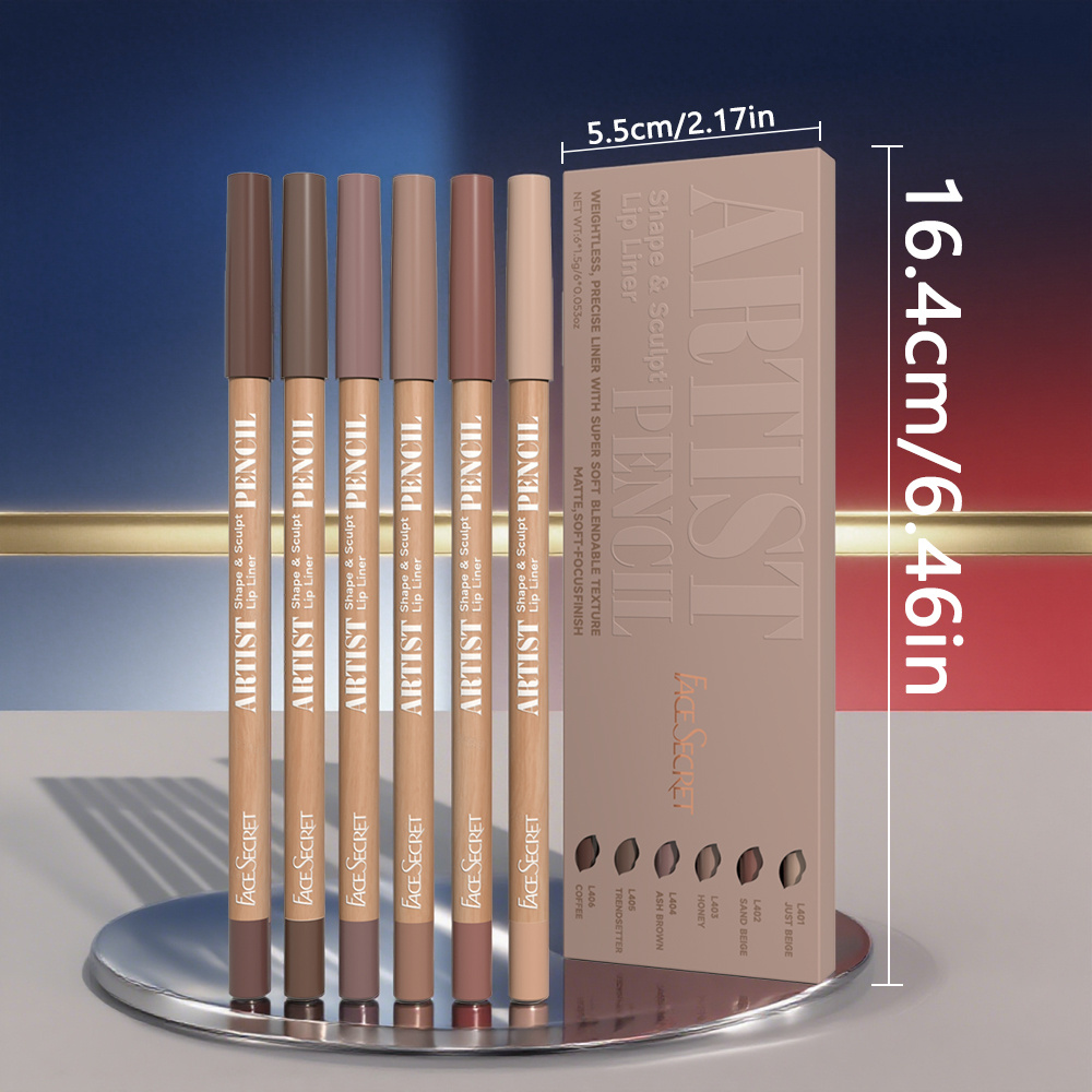 6 pièces ensemble artiste visa - Lip Liner Pencil avis et prix