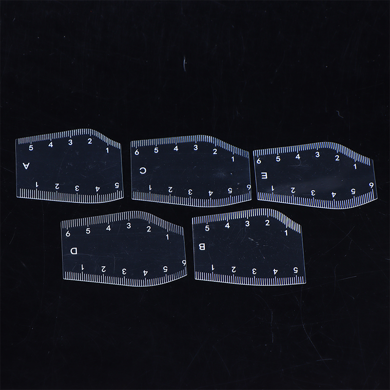 【M】Lot de 5 pochoirs durables  - Beauty Makeup Drawing avis et prix