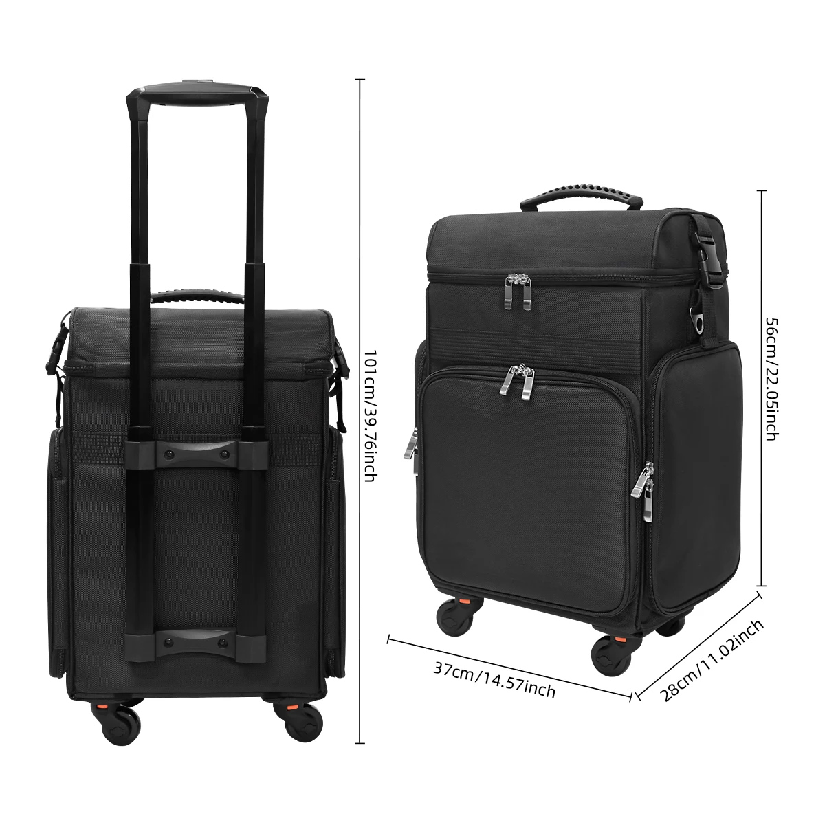 Valise à roulettes en toile av - Beauty Makeup Drawing avis et prix