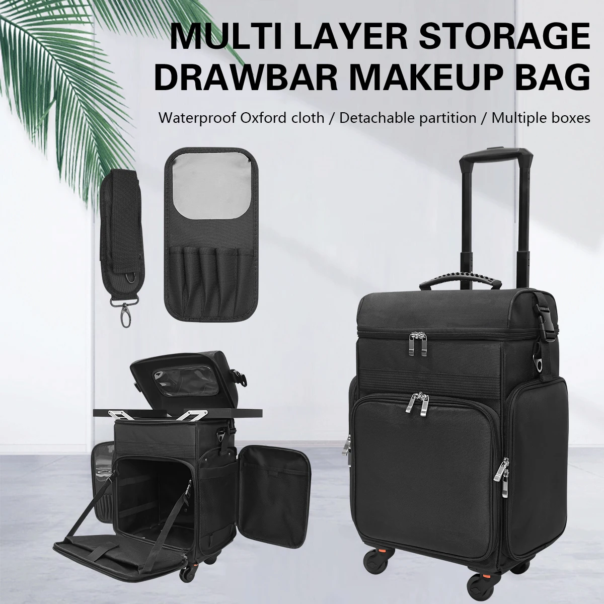 Valise à roulettes en toile av - Beauty Makeup Drawing avis et prix