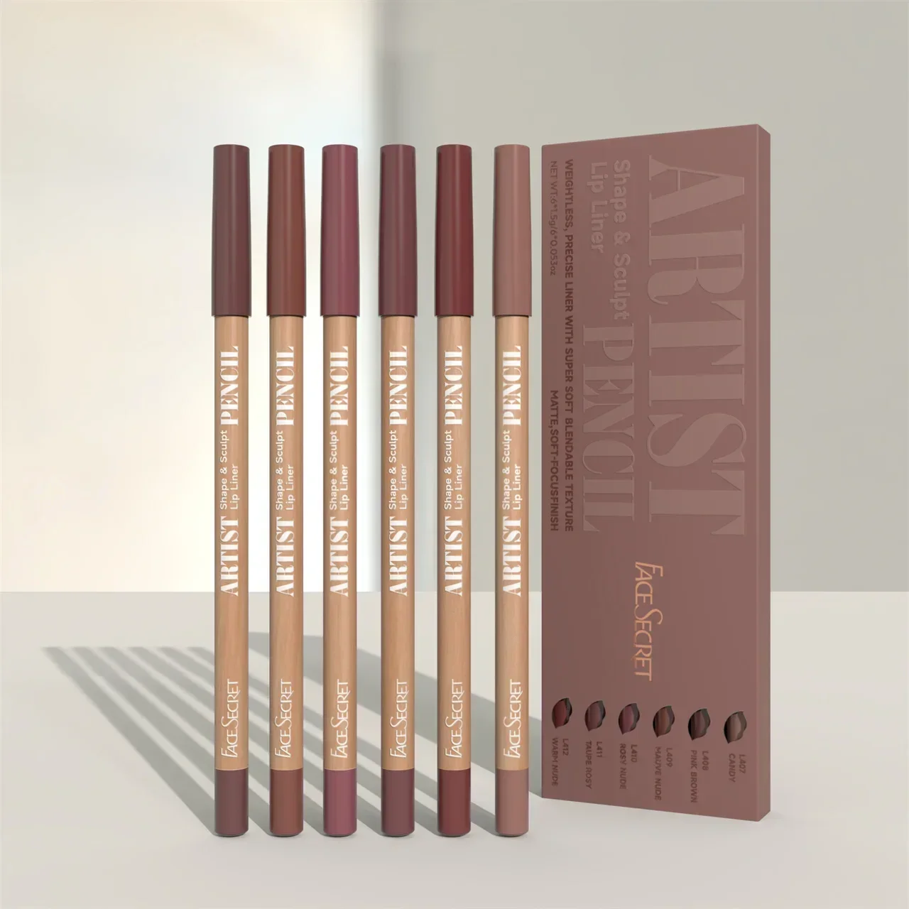 Stylo à lèvres 6 pièces/ensemb - Lip Liner Pencil avis et prix